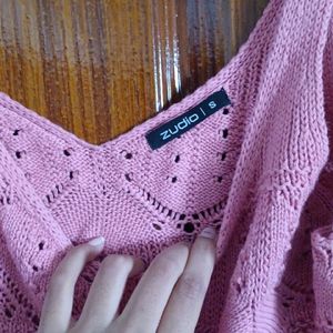 Zudio Pink Crochet