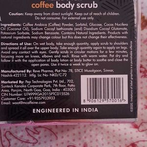 mcaffeine Nakedand Raw Coffee Body Scrub 100g