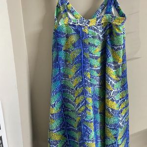 Multicoloured sleeveless dress