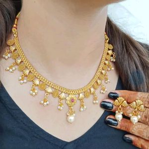 1 Gram Gold Plated Necklace