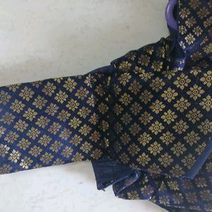 Traditional Blouse-Sleeve Material Attached Inside