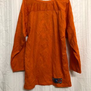 Flcxnit Orange Long Sleeve Jersey