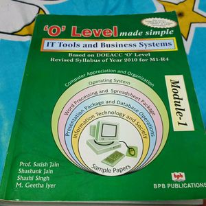 BPB Publications O Level Book Module 1