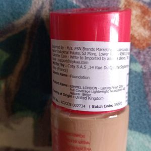 Rimmel London Full Coverage Lightweight Foundation