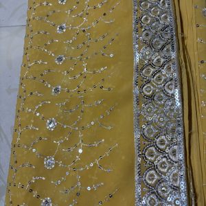 Yellow Sequin Fill Sarre