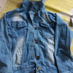 Denim Full Sleeve Jacket