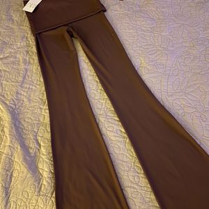 Zara New With Tag Flared Tights