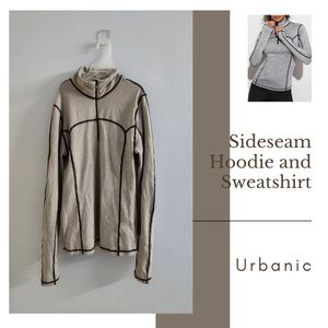 Sideseam Hoodie And Sweatshirt