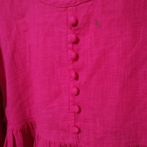 Pink Short Kurti