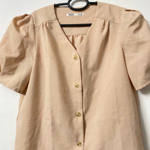 Korean Style Peplum Shirt