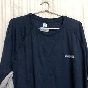 Columbia Blue Long Sleeve T Shirt