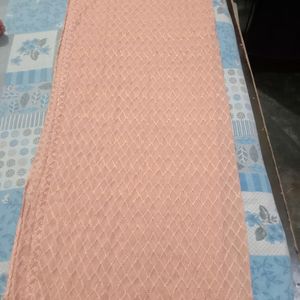 Peach Colour Dupatta