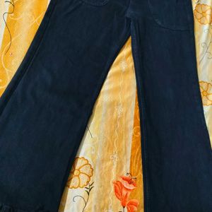 Women's Button Fly Leg Jeans High Waist