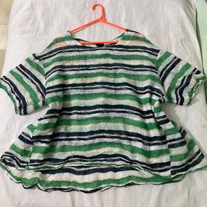 Striped Fashion Top Size Till 46