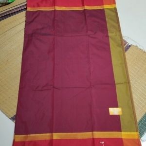 Meroon Soft Silk Saree....