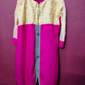 PINK KURTI 💥NEW💥