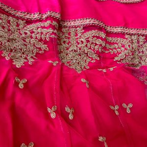 Rani Pink Lenga Stiched  Readytowear