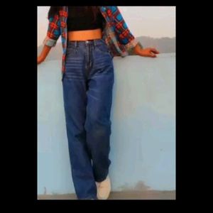 Denim Wide Leg Jeans⭐