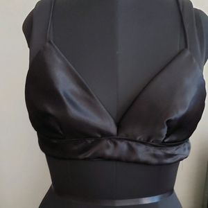 Black Backless Blouse(28 To 40)