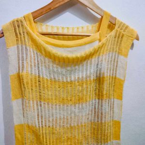 Yellow Colour Top