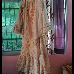 The Combo Of 2 Ethnic Gown For Festival