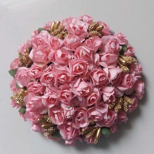 Flower Jewelry Hair Bun