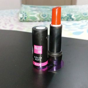 Elle 18 Colour Pops Silk Red Lipstick-New With Tag