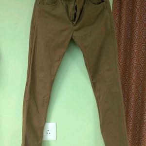 Spykar Brown Trouser (W32) New Condition