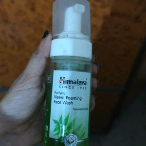 Himalya Neem Foaming Face Wash Includes Freebie