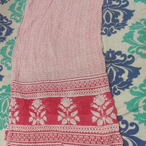 Pure Cotton Kurti Pant With Dupatta