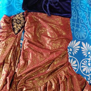 Skirts Saree For Bby Girls