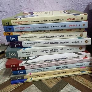 CA Intermediate Group 1 Books