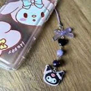 Kuromi Phone Charm