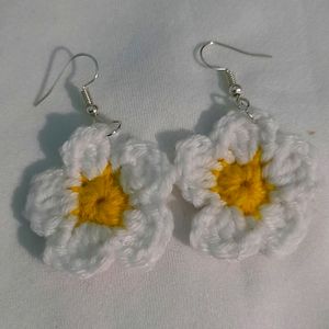 Crochet Flower Earrings🌸