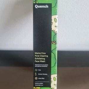 COMBO of QUENCH - Face Mask + Moist. Gel + Wash