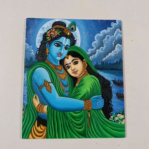 Radha Krishna Canvas Painting