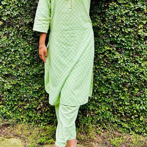 Beautiful Green Kurta Set