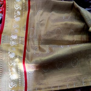 New Silk Saree With Blouse