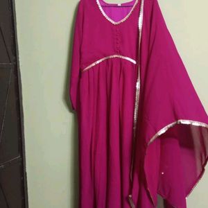 350 Fixed Price New/Unused Gown With Dupatta