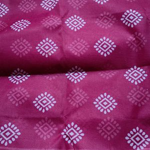 Magenta Colour Saree