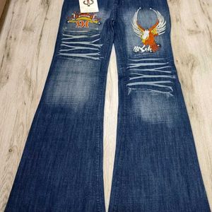 Sc5057 Crude Bootcut Jeans Waist 32