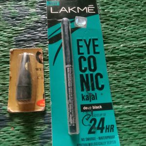 🔥 Lakme Pencil Kajal Combo Offer 🎉Buy 1 Get Free