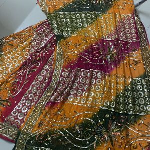 HEERAMANDI STYLE Handwork Lehenga & Dupatta