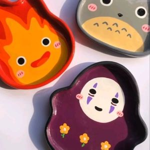 Cute Kawaii Studio Ghibli Plates