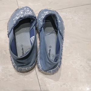 Almost New Denim Fabric Shoes