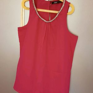 Beautiful Pink Sleeveless Top