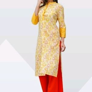 Women Cotton Kurti Set