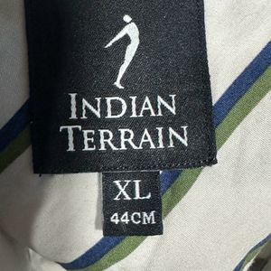 Indian Terrain Striped Shirt