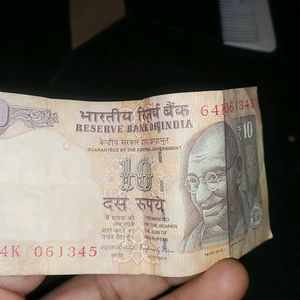 10rs Note