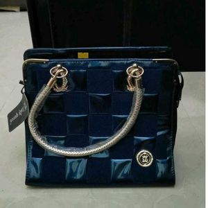 Hand Bag  Blue